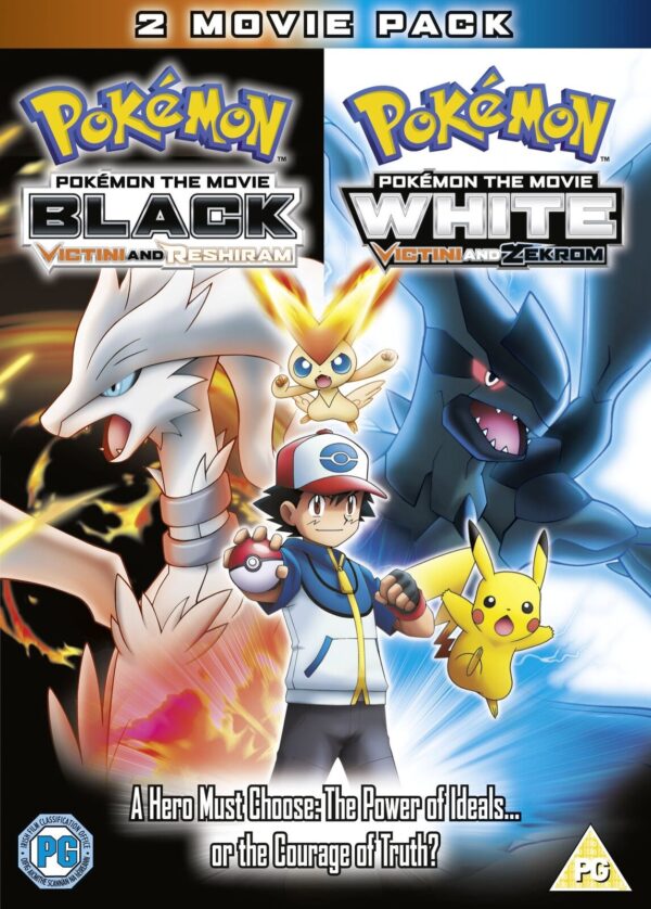 Pokemon The Movie - White - Victini And Zekrom / Black - Victini And Reshiram