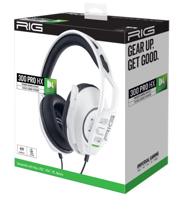 RIG 300 WHITE HEADSET