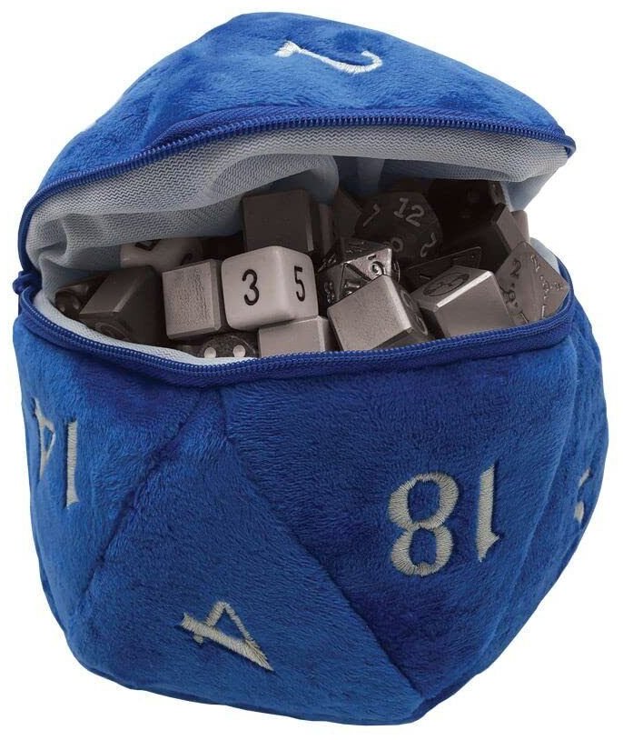 Ultra Pro – D20 Plush Dice Bag – Blue