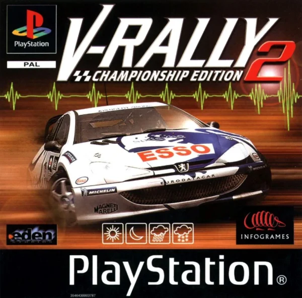 V Rally 2: Championship Edition (PS1)