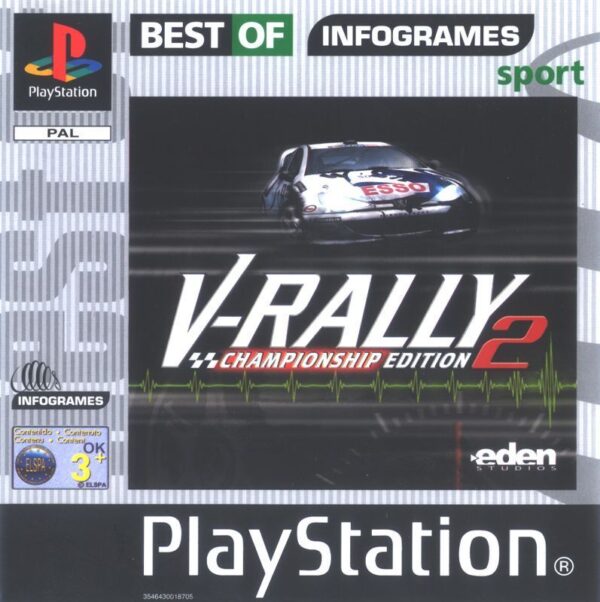 V RALLY 2 Championship Edition Playstation PS1