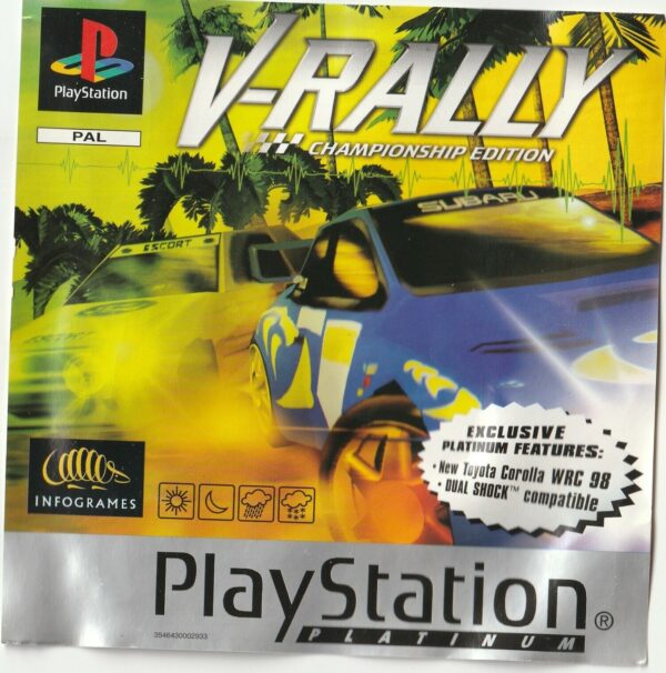 V Rally Championship Edition - Playstation