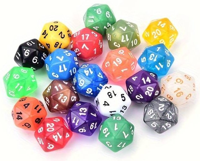 Dice D20 Single