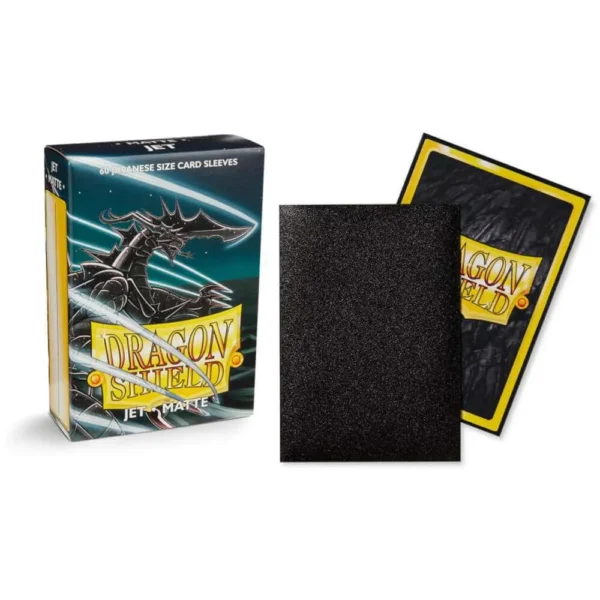 Dragon Shield - Matte Japanese Size Sleeves - Jet