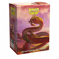 Dragon Shield - Dual Matte Art Standard Size Sleeves - Wood Dragon