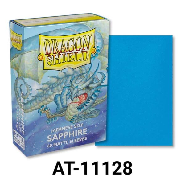 Dragon Shield - Matte Japanese Size Sleeves - Sapphire