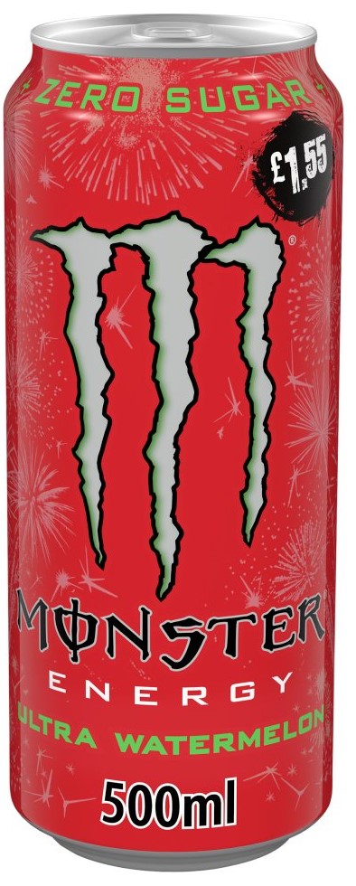 Monster Energy Drink Ultra Watermelon Zero Sugar 500ml Can