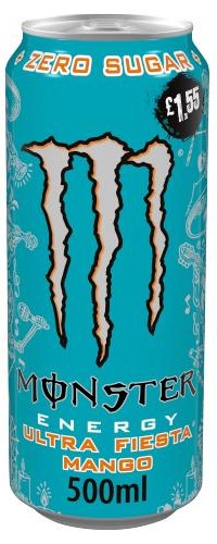 Monster Energy Drink Ultra Fiesta Mango Zero Sugar 500ml