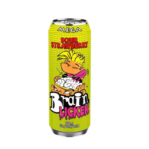 Brain Licker Drink Mega Sour Stawberry