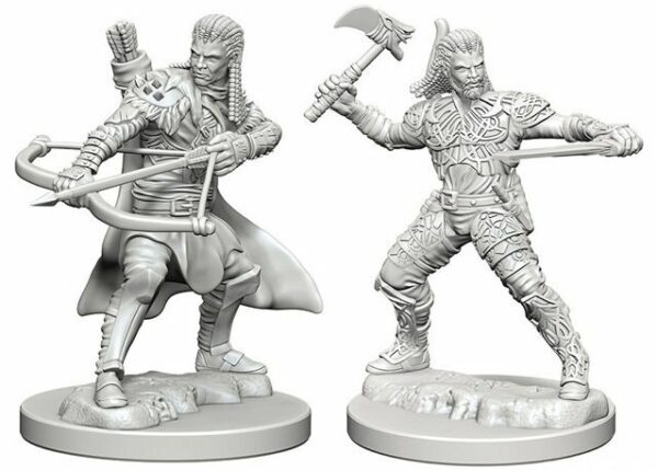 Human Male Ranger D&D Nolzur's Marvelous Unpainted Miniatures