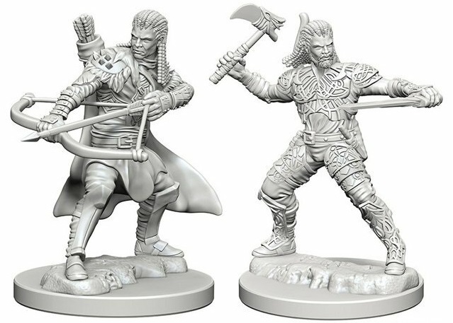 Human Male Ranger D&D Nolzur’s Marvelous Unpainted Miniatures