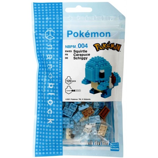 Nanoblock Pokemon Character Pack - Squirtle