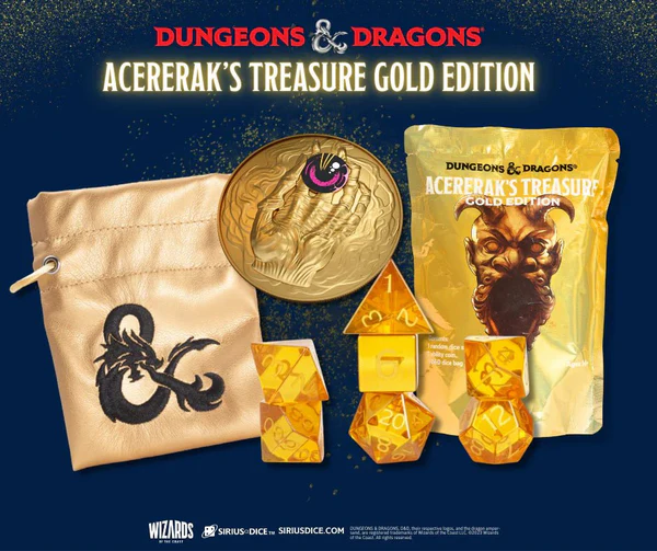 Dungeons and Dragons: Acererak's Treasure Pack Gold Edition