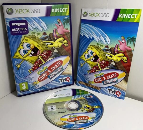 Spongebob Squarepants Surf & Skate Roadtrip - XBox 360