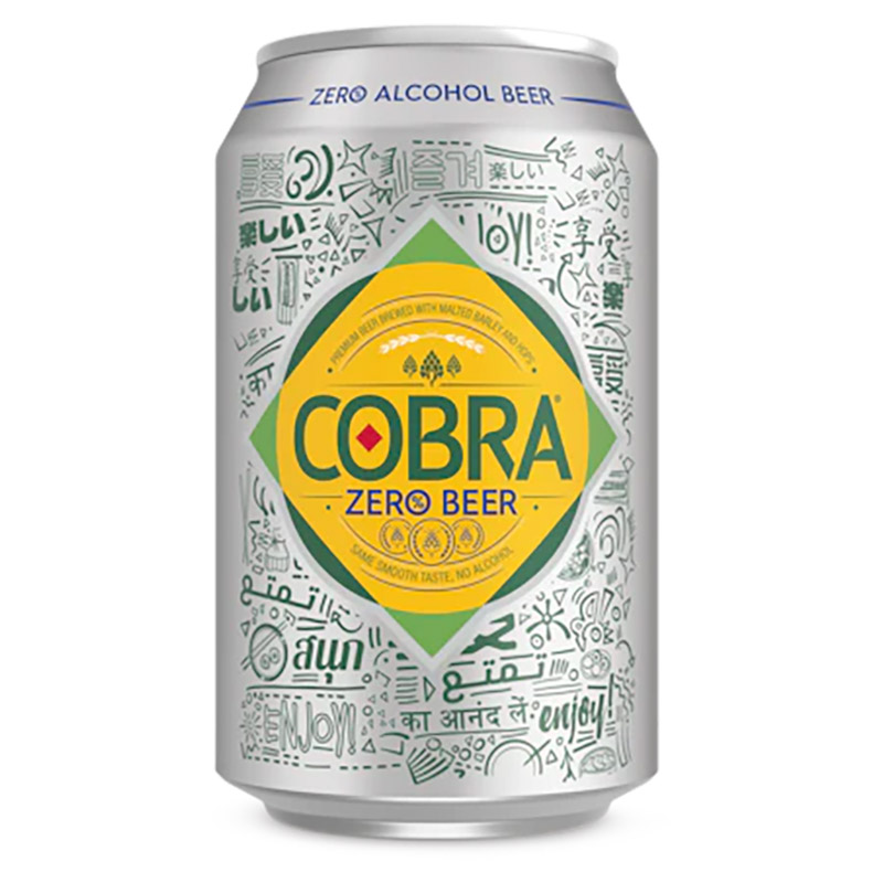 Cobra Zero Beer 330ml (VEGAN)