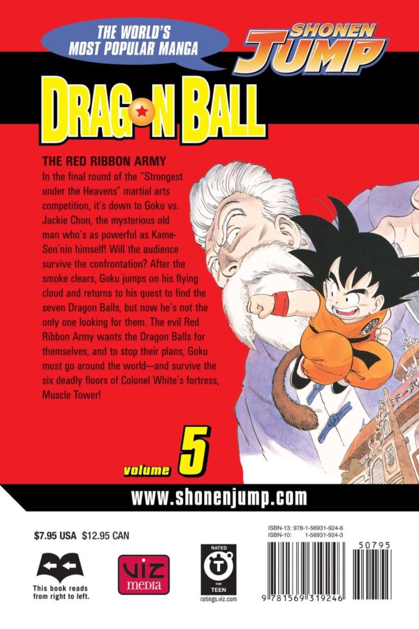 Dragon Ball, Vol. 5 By Akira Toriyama, ISBN: 9781569319246